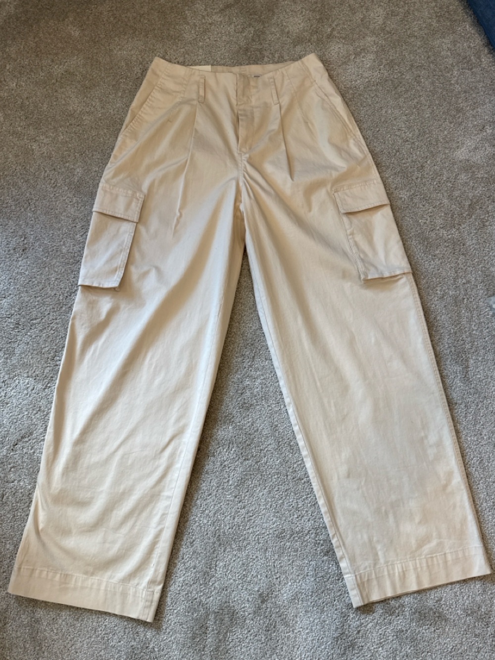 A New Day Wide Leg Cargo Pants High Rise Stretch NWT Women’s 8 Regular